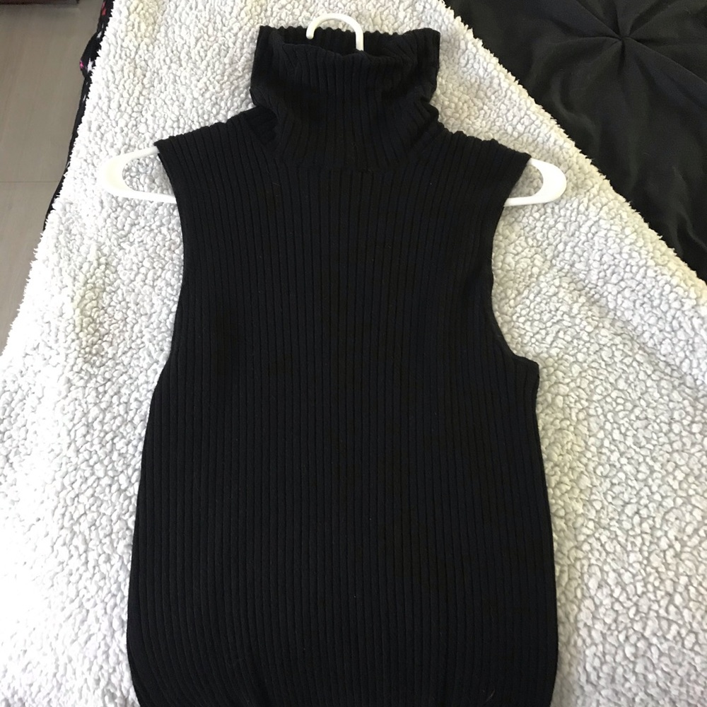 Turtle Neck Tank Top
